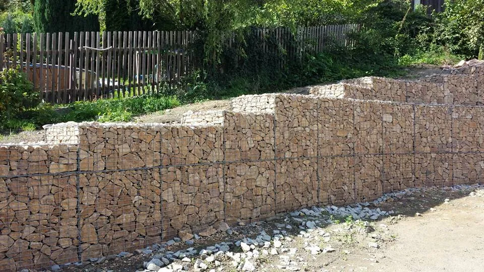 Gabionová opěrná zed Ustecký Kraj 2 — fotografie 2